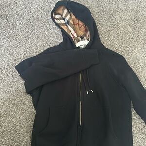 Women’s Black Burberry Hoddie